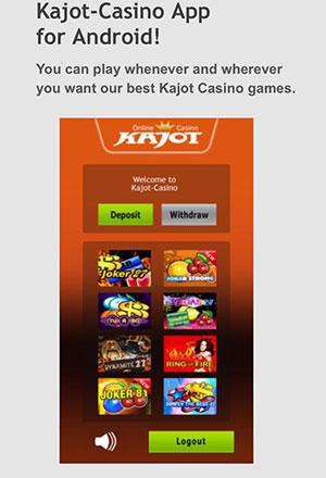 Kajot Casino Homepage