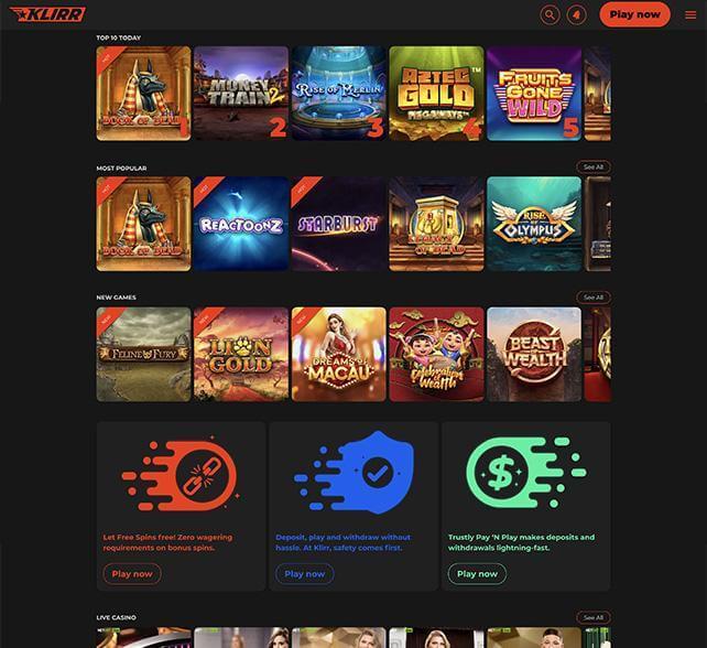 Klirr Casino