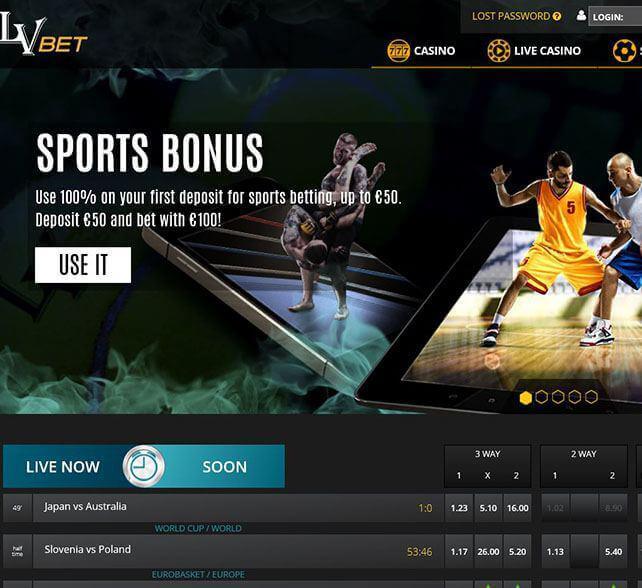 LV Bet Casino Bonus
