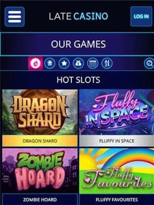 Late Casino Games on Mobile