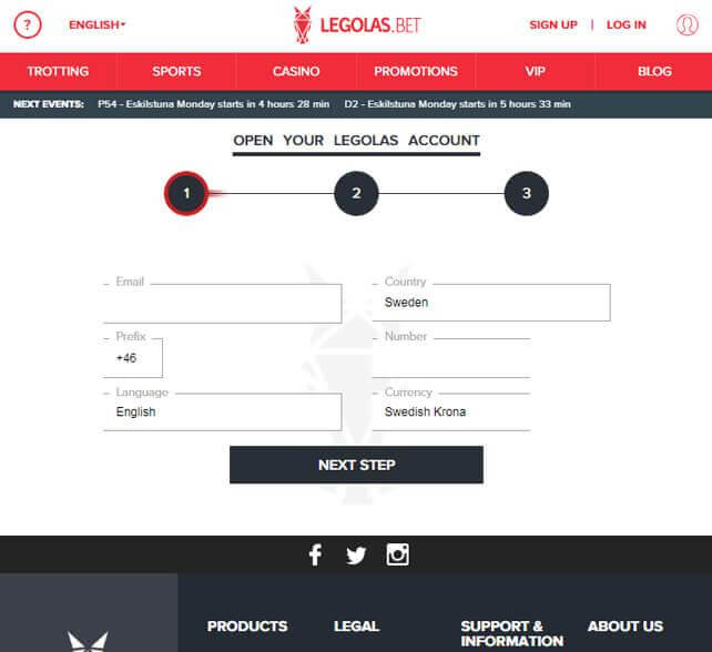 Join Legolas Bet casino