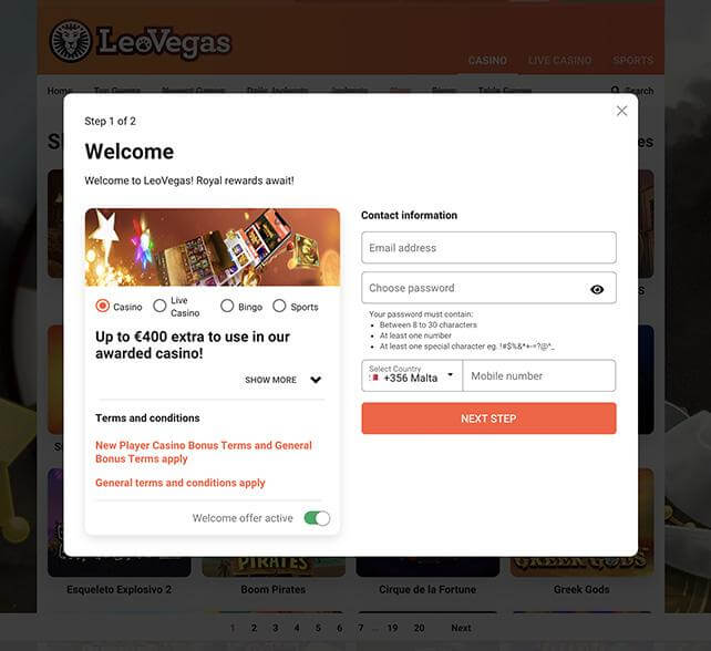 LeoVegas Casino