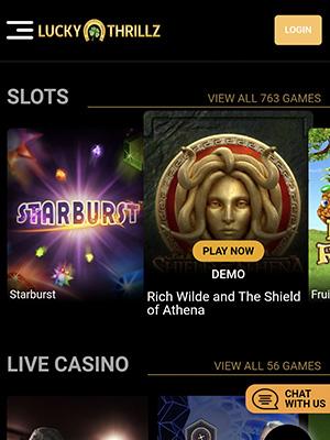 Lucky Thrillz Casino