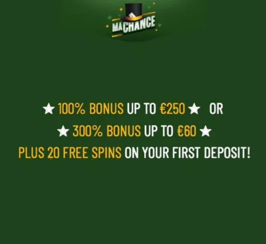 MaChance Casino Bonus