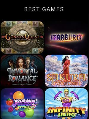 MaxCazino Mobile games