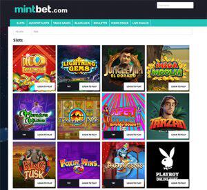 MintBet Casino Games