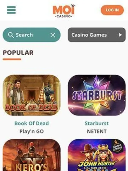 Moi Casino Mobile Games