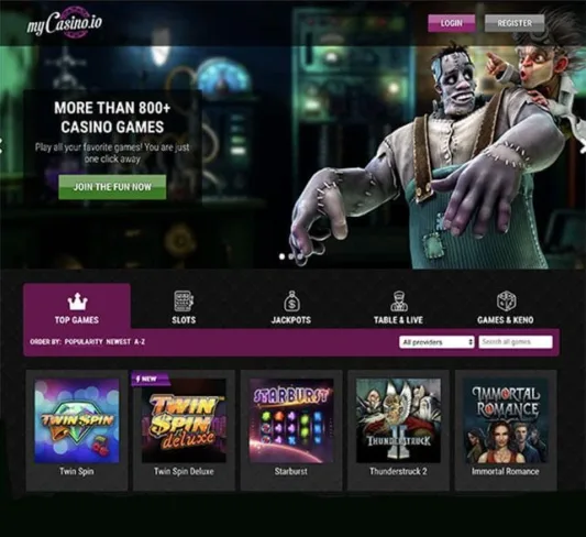 My Casino Homepage