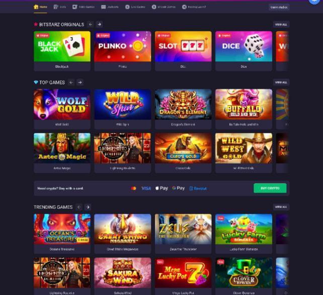 BitStarz Casino games