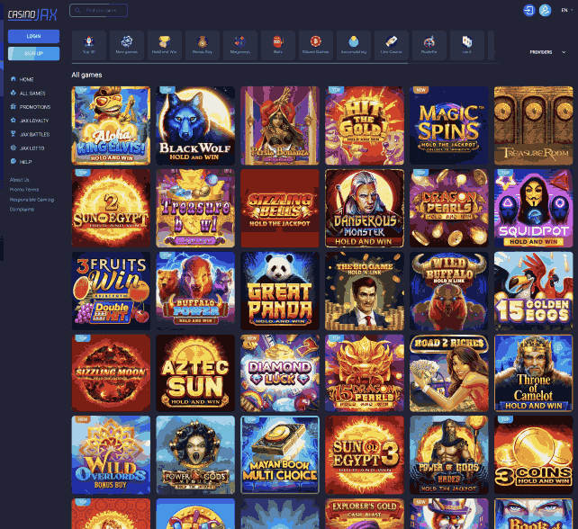 CasinoJax games