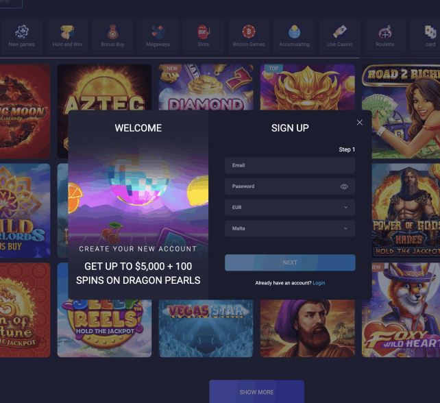 CasinoJax registration