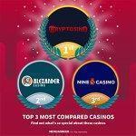 Top 3 Most Compared Casinos – Week 4 – 2023 logo