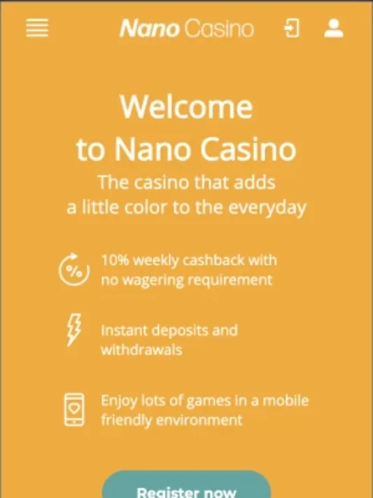 Nano Mobile Casino