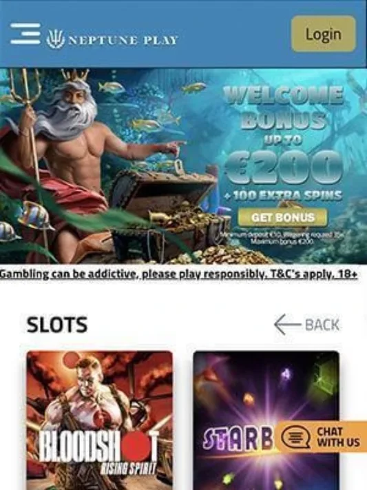 Neptune Play Mobile Casino