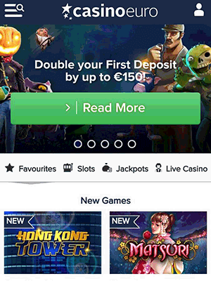 Casino Euro Mobile