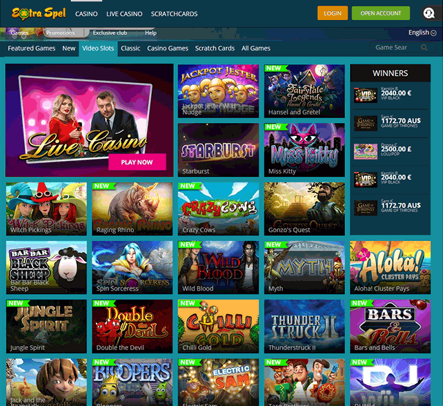 Extra Spel Games