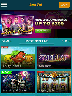 kan niet zien herten rekenmachine Extra Spel Casino | 150% up to €300 + 30 Bonus Spins | NewCasinos.com