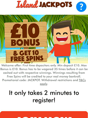 Island Jackpots Mobile