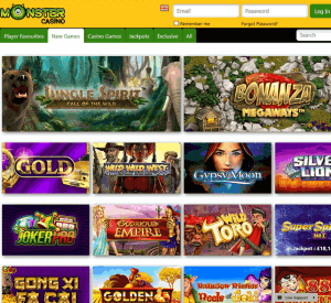 Monster Casino Games Screenshot