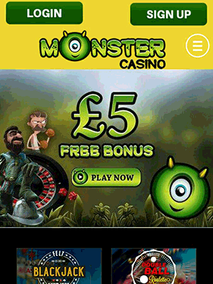 Monster Casino Home