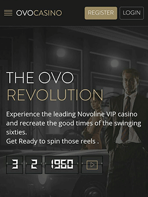 Ovo Casino on Mobile