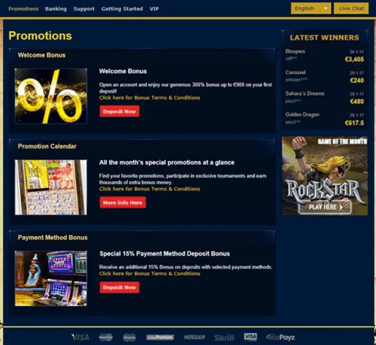 Spielbank Qua 5 Euro Einzahlung