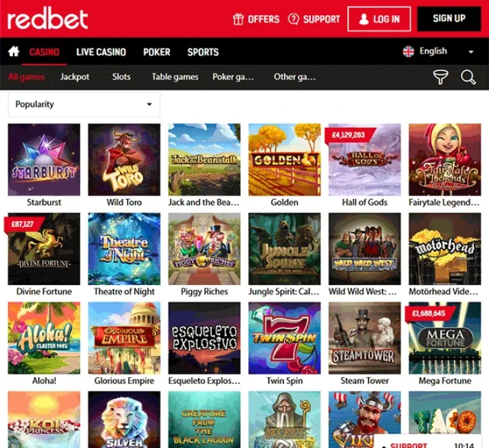 Ofertas e promoções no Bet On Red Casino cassino - It Never Ends, Unless...