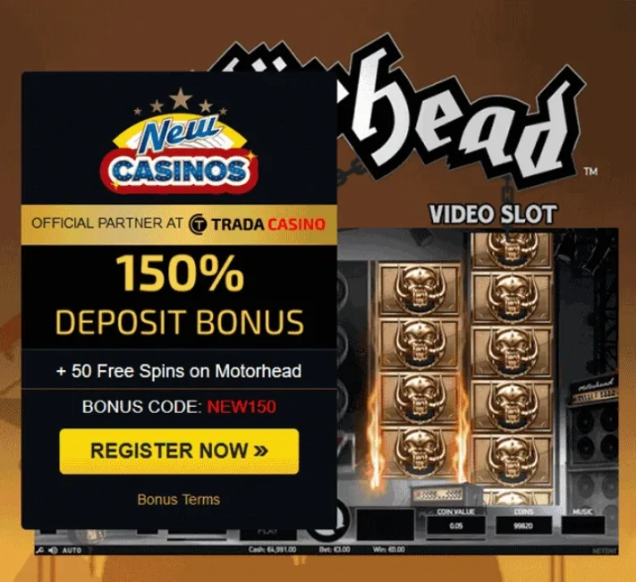 Trada Casino Bonus