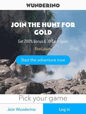 Wunderino Casino on Mobile
