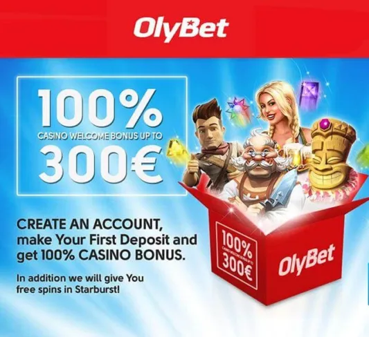 OlyBet Casino Bonus