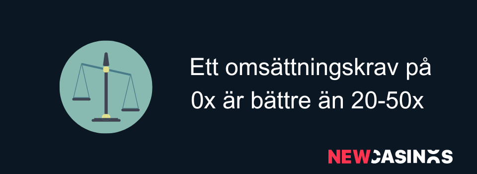 Skillnad på omsättningskrav