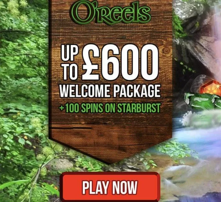O'reels Casino Bonus
