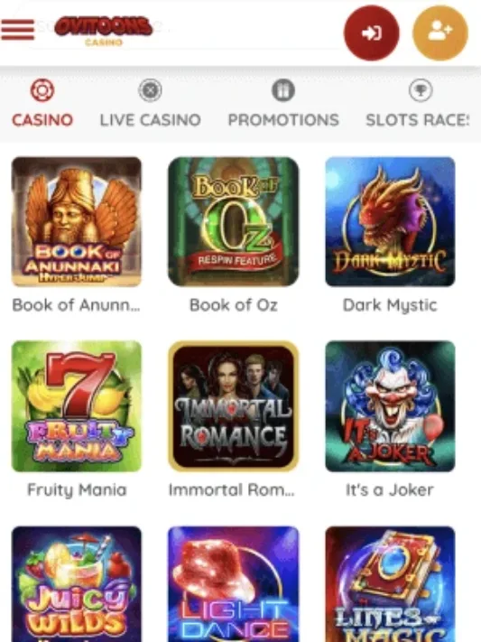 Ovitoons Mobile games