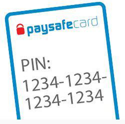 Paysafe Card biljett