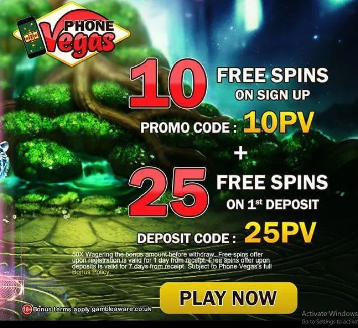Phone Vegas Casino Bonus
