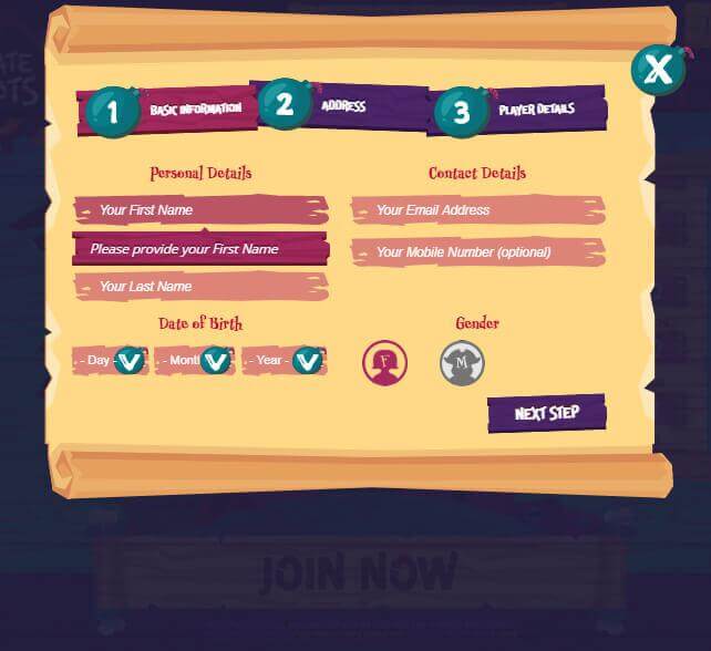 Join Pirate Slots