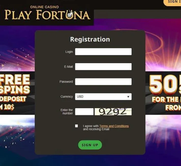 Play Fortuna Casino on Mobile