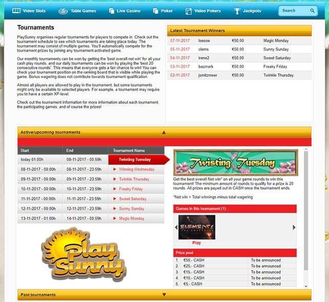 Play Sunny Casino