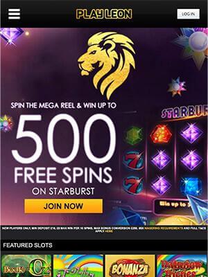 Play Leon Casino on Mobile