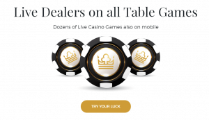 Premier Live Casino live dealers på alla bord