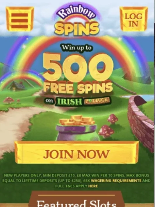 Rainbow Spins Mobile Casino