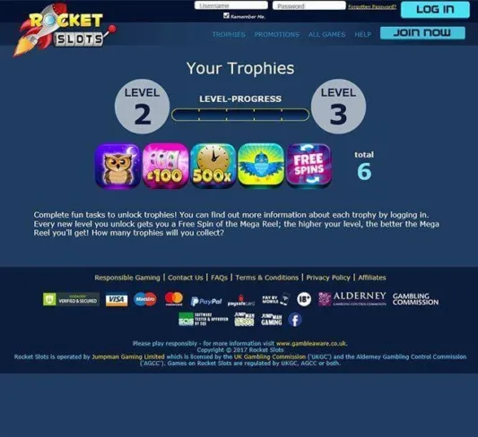Rocket Slots Casino on Mobile