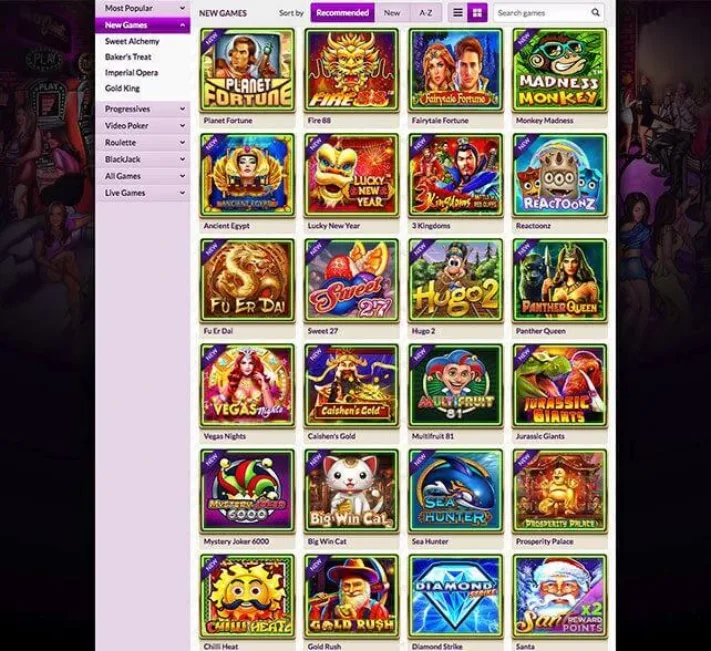 Slot Joint Casino GRAB €1000 New