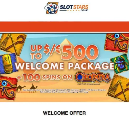 Slots Stars Casino Bonus