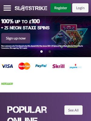 SlotStrike Mobile