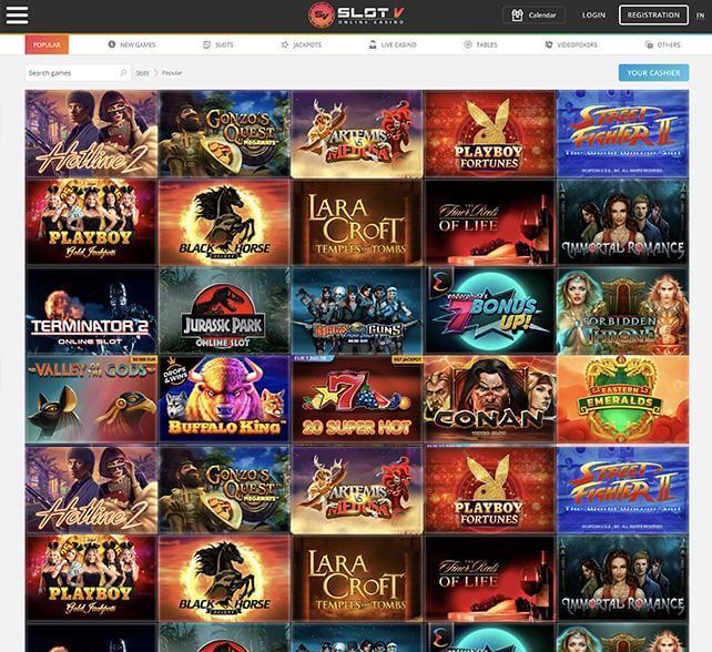 SlotV games