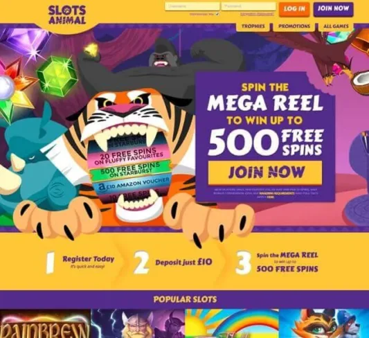 Slots Animal Homepage Casino Bonus