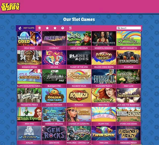 Slots Baby Casino Games