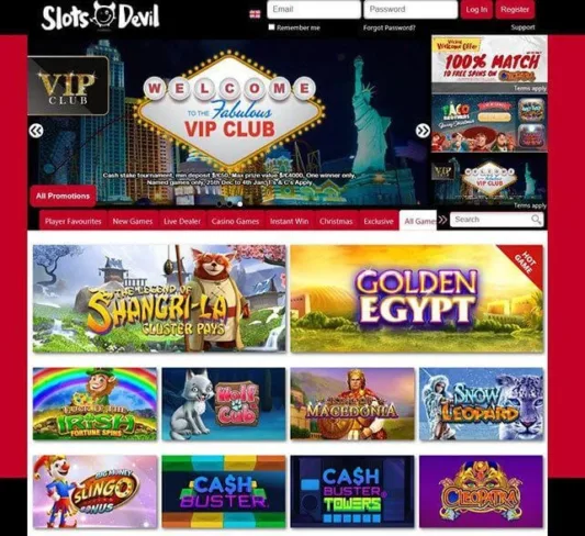 Slots Devil Homepage