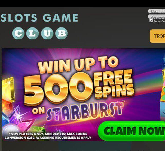 Slots Game Club Casino